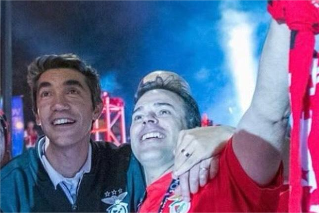 Jhony Conceição e Bruno Lage (Foto: Jhony Conceição/Instagra)