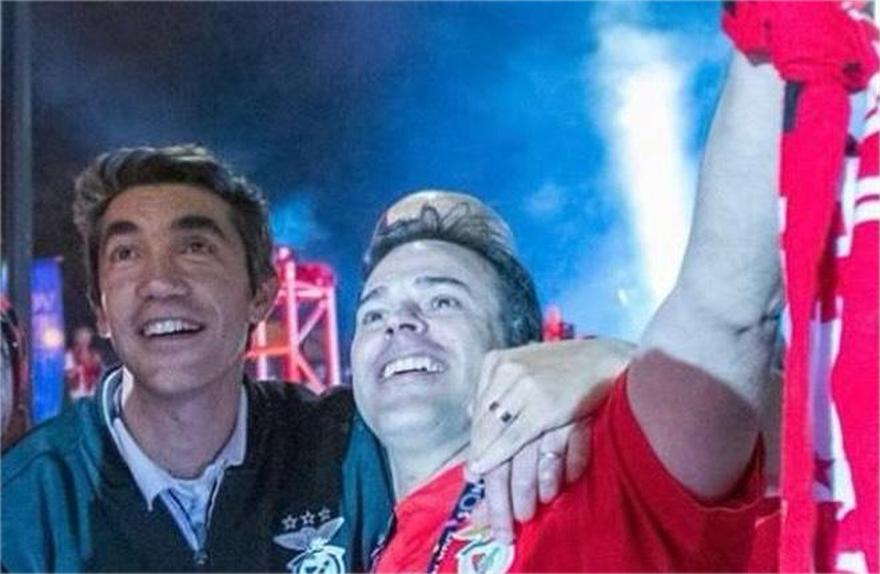 Jhony Conceição e Bruno Lage (Foto: Jhony Conceição/Instagra)