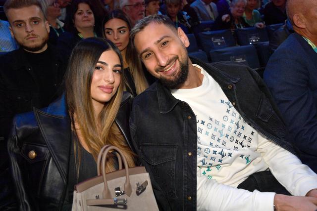 Donnarumma com a namorada, Alessia Elefante