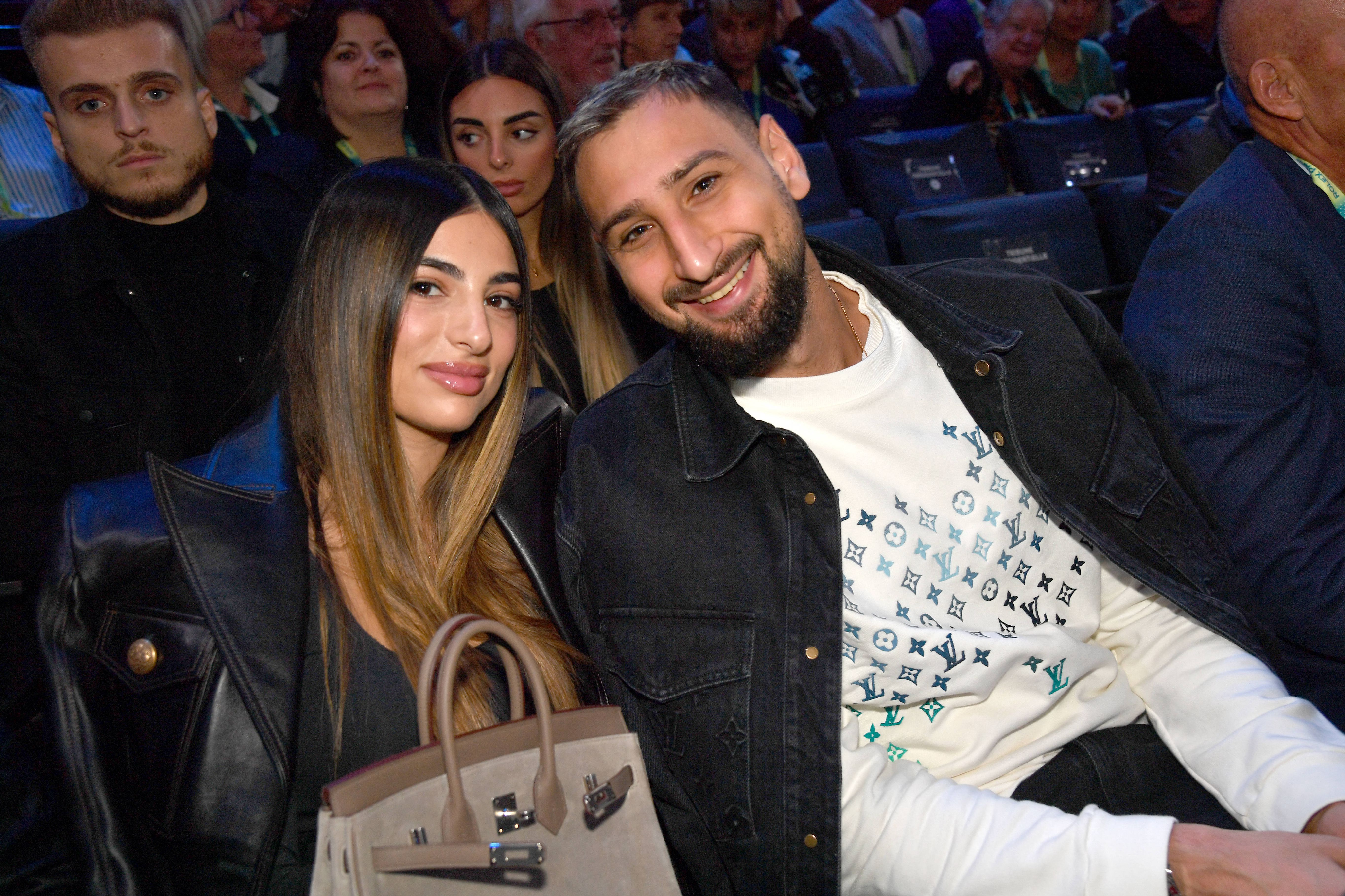 Donnarumma com a namorada, Alessia Elefante
