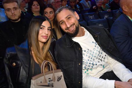 Donnarumma com a namorada, Alessia Elefante