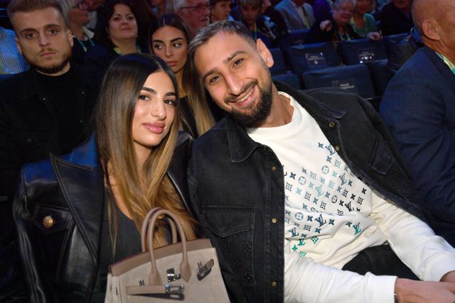 Donnarumma com a namorada, Alessia Elefante
