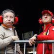 Jean Todt e Michael Schumacher trabalharam juntos na Ferrari entre 1996 e 2006      Fotografia Imago