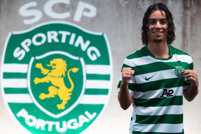 Rodrigo Nogueira, médio de 17 anos, é uma das apostas de futuro dos leões - Foto: SPORTING CP