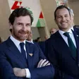 André Villas-Boas e Frederico Varandas  — Foto: FPF