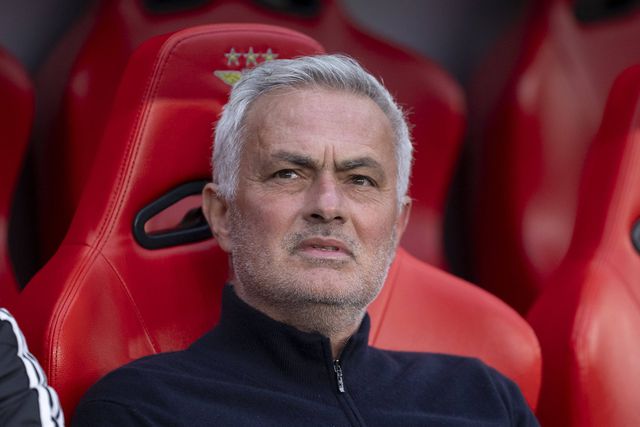 José Mourinho, treinador do Benfica