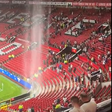 Vídeos: Old Trafford meteu água... literalmente
