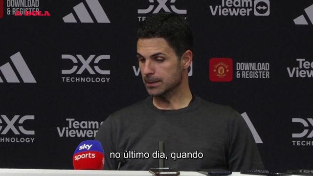 Arteta e as hipóteses do Tottenham vencer o City na terça-feira