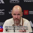 Ten Hag: «Os problemas são enormes, é como nadar com as mãos atrás das costas»