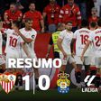 LaLiga: Sevilha respira melhor, Las Palmas com vida difícil (resumo)