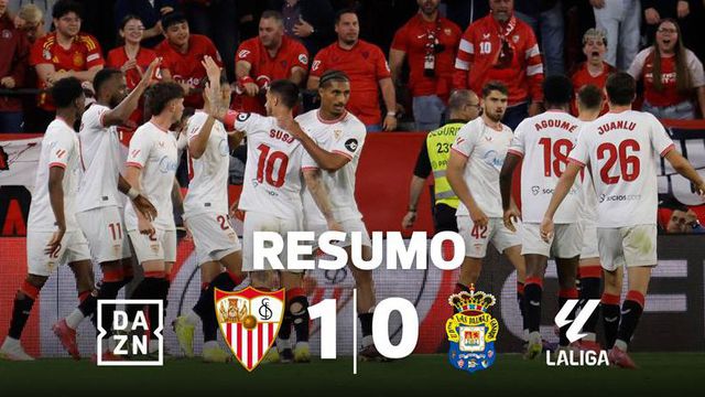 LaLiga: Sevilha respira melhor, Las Palmas com vida difícil (resumo)