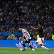 Messi em ação pela Argentina