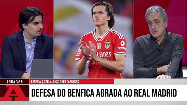 «Entre Grimaldo e Carreras, apostaria em Carreras»