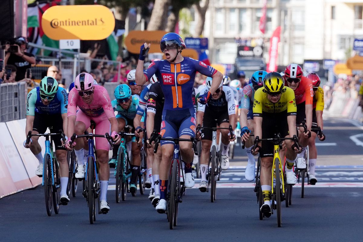 Vencedor surpresa no Giro