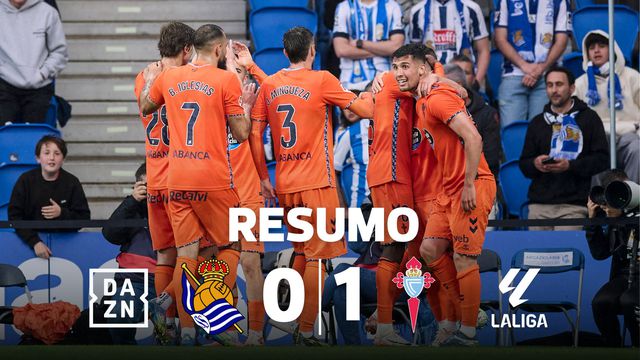 Celta de Vigo 'europeu' vence na casa da Real Sociedad (resumo)