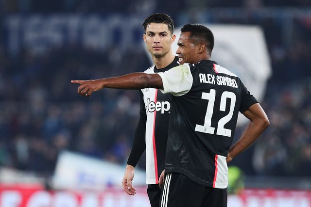 Cristiano Ronaldo e Alex Sandro foram colegas de equipa na Juventus