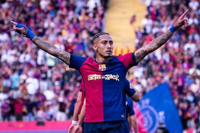 Raphinha foi mais uma vez decisivo no El Clásico