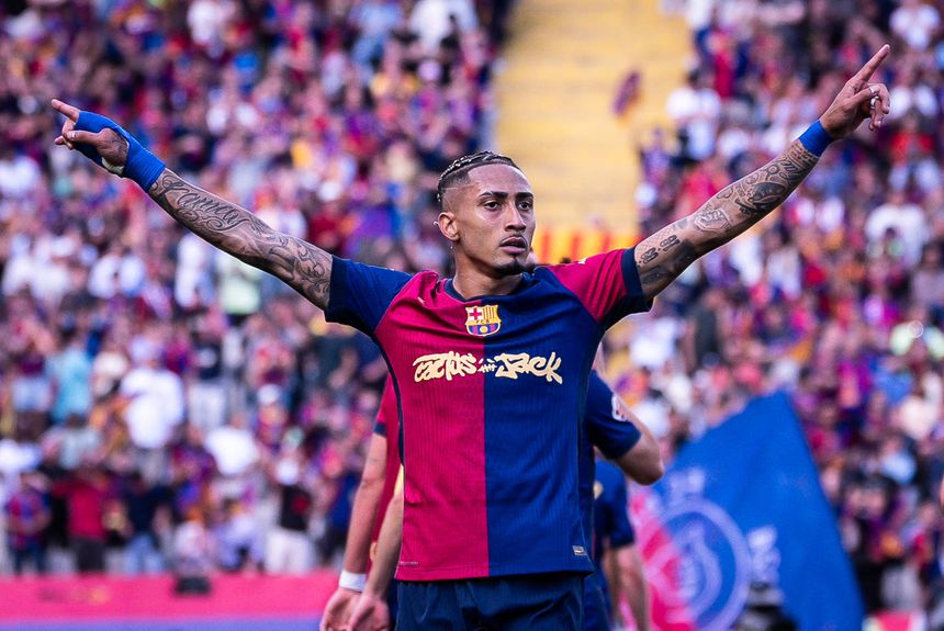 Raphinha foi mais uma vez decisivo no El Clásico