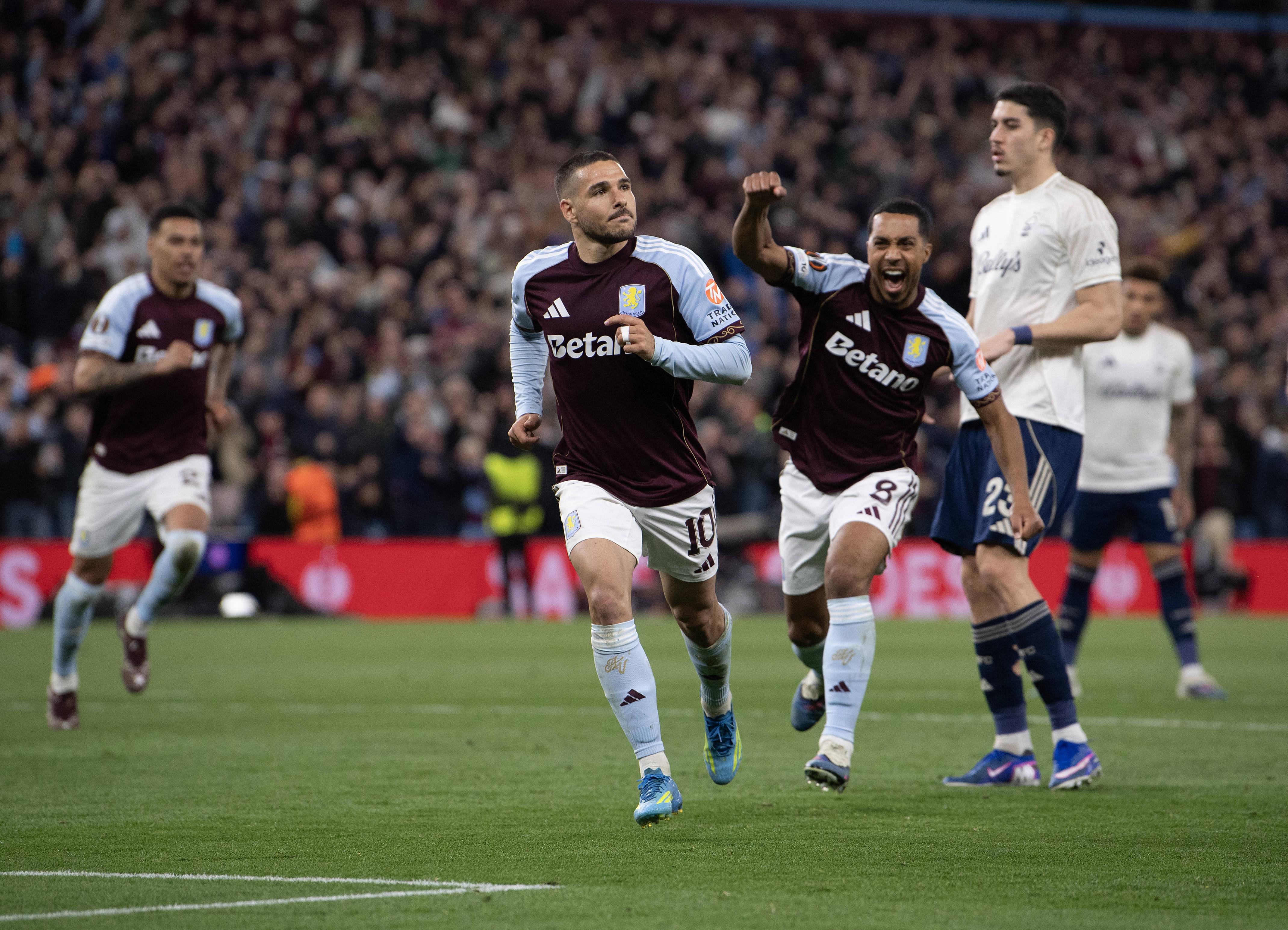 Aston Villa (Inglaterra), fase de liga