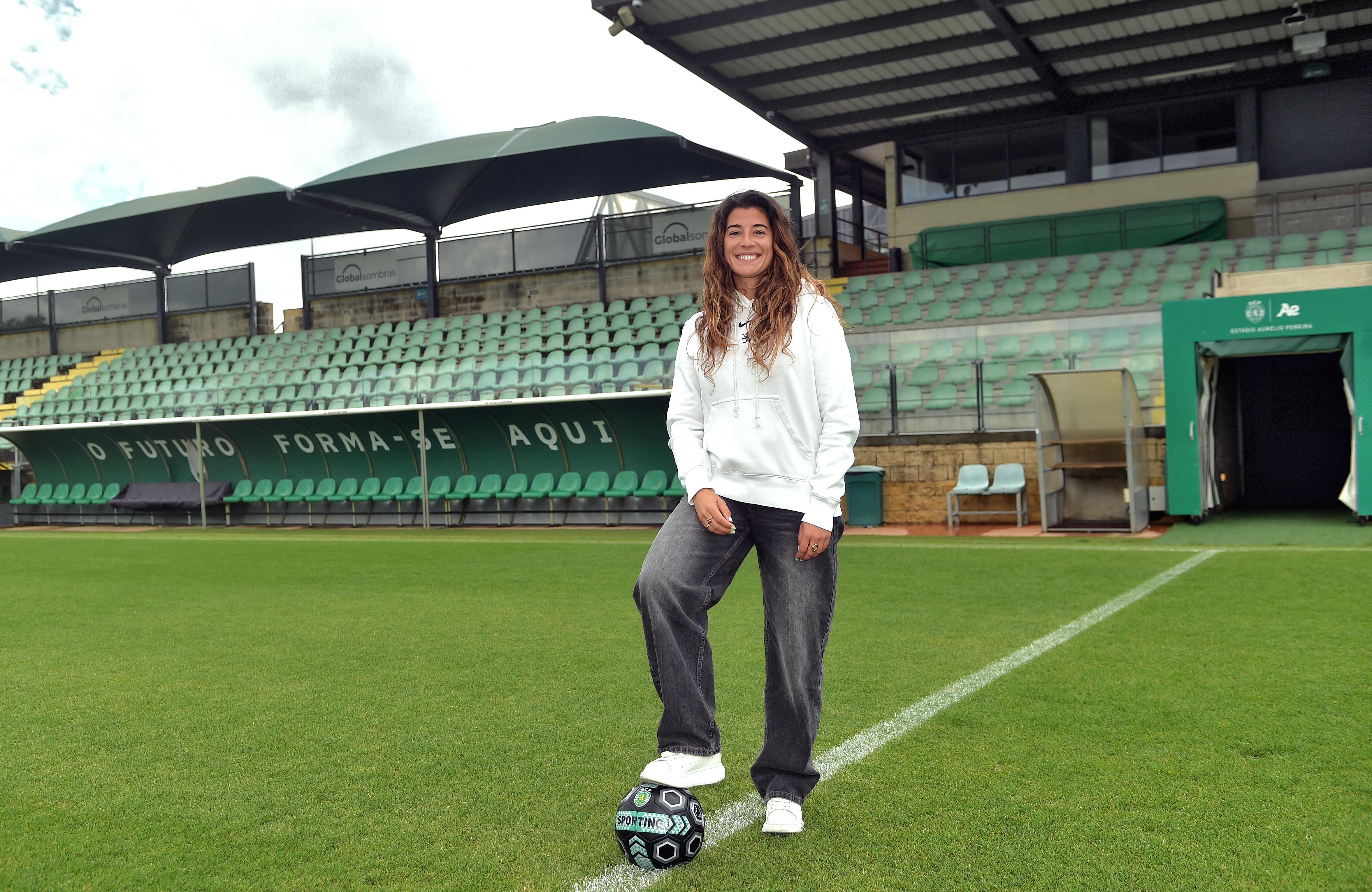 Rita Fontemanha em entrevista a A BOLA Foto: Miguel Nunes