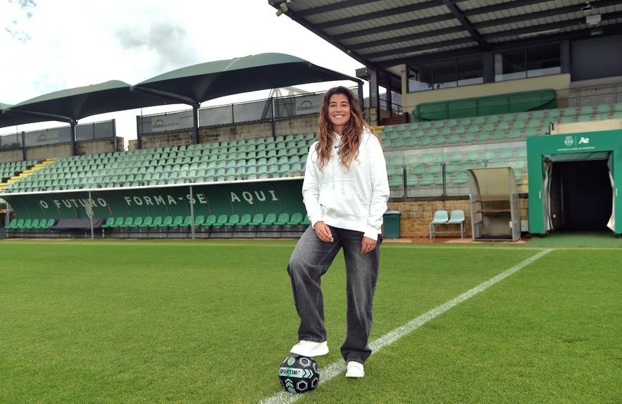 Rita Fontemanha em entrevista a A BOLA Foto: Miguel Nunes