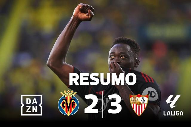 Entre o pódio e a permanência, Sevilha levou a melhor sobre o Villarreal (resumo)