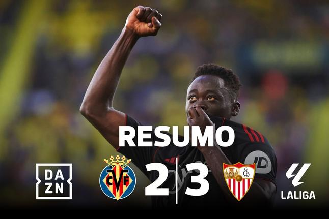 Entre o pódio e a permanência, Sevilha levou a melhor sobre o Villarreal (resumo)