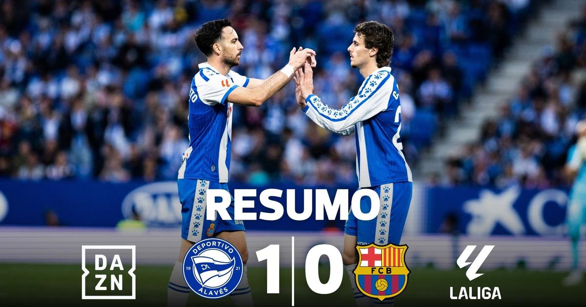 Barcelona tomba em casa do Alavés na ressaca do bi (resumo)
