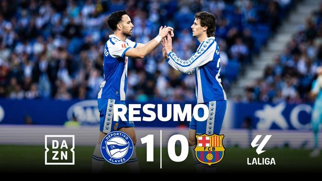Barcelona tomba em casa do Alavés na ressaca do bi (resumo)