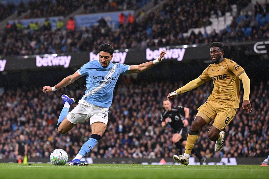 Marmoush marcou o segundo golo do Manchester City na receção ao Crystal Palace - FOTO: Imago