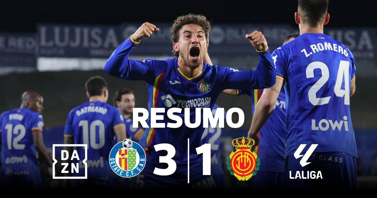 Getafe 'afunda' Maiorca (resumo)