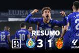 Getafe 'afunda' Maiorca (resumo)