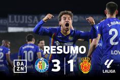 Getafe 'afunda' Maiorca (resumo)