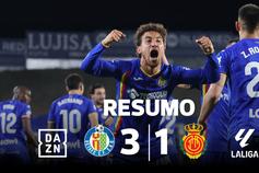 Getafe 'afunda' Maiorca (resumo)