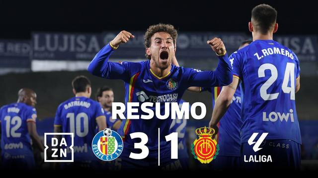 Getafe 'afunda' Maiorca (resumo)