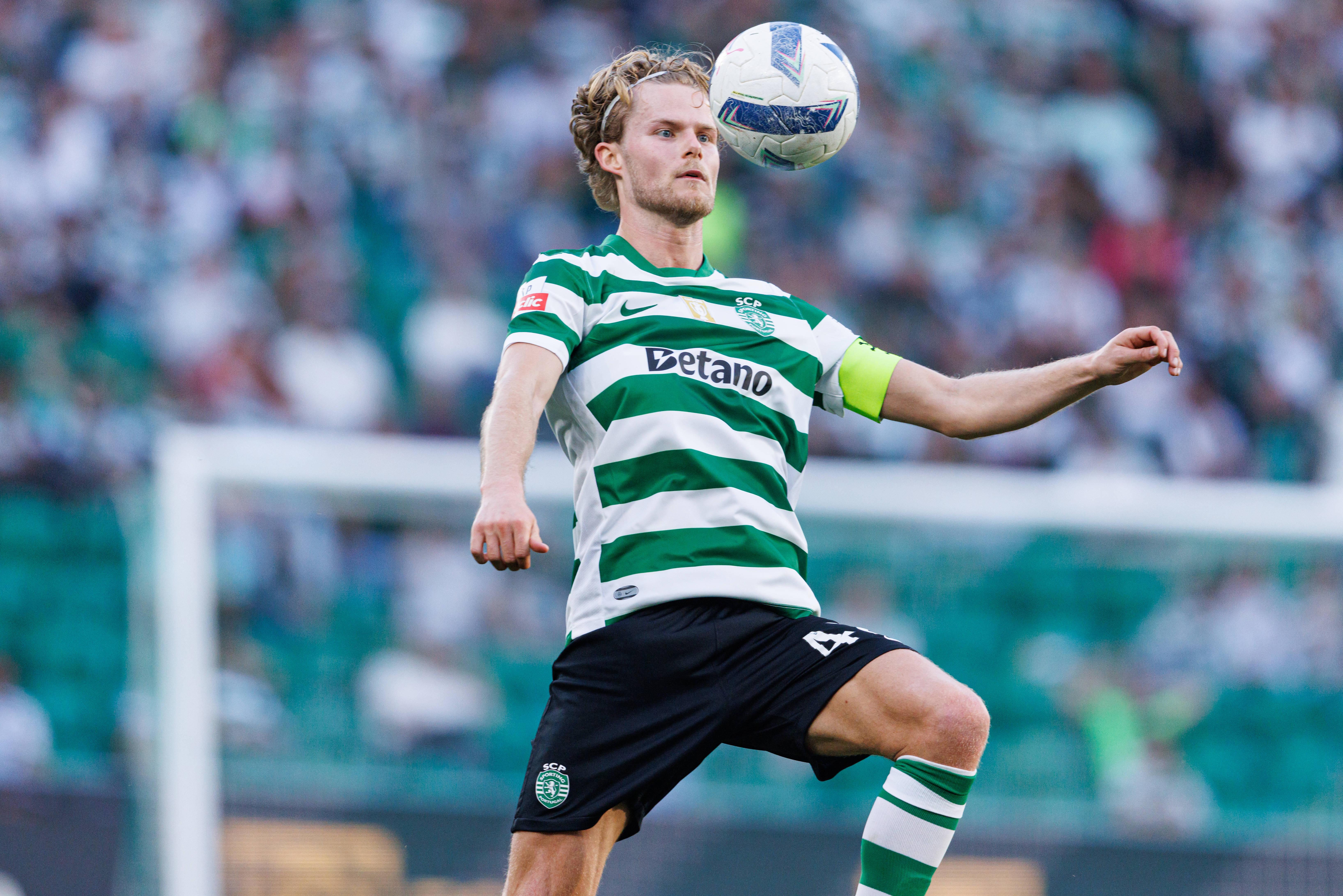 Morten Hjulmand deverá fazer o último jogo da temporada diante do Torreense no Jamor - Foto: IMAGO
