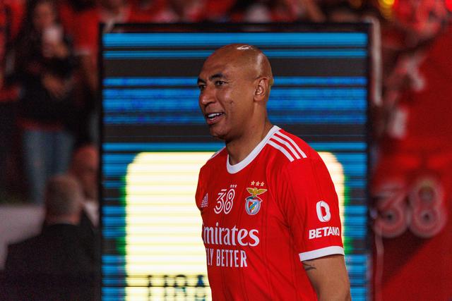 Luisão, antigo capitão do Benfica