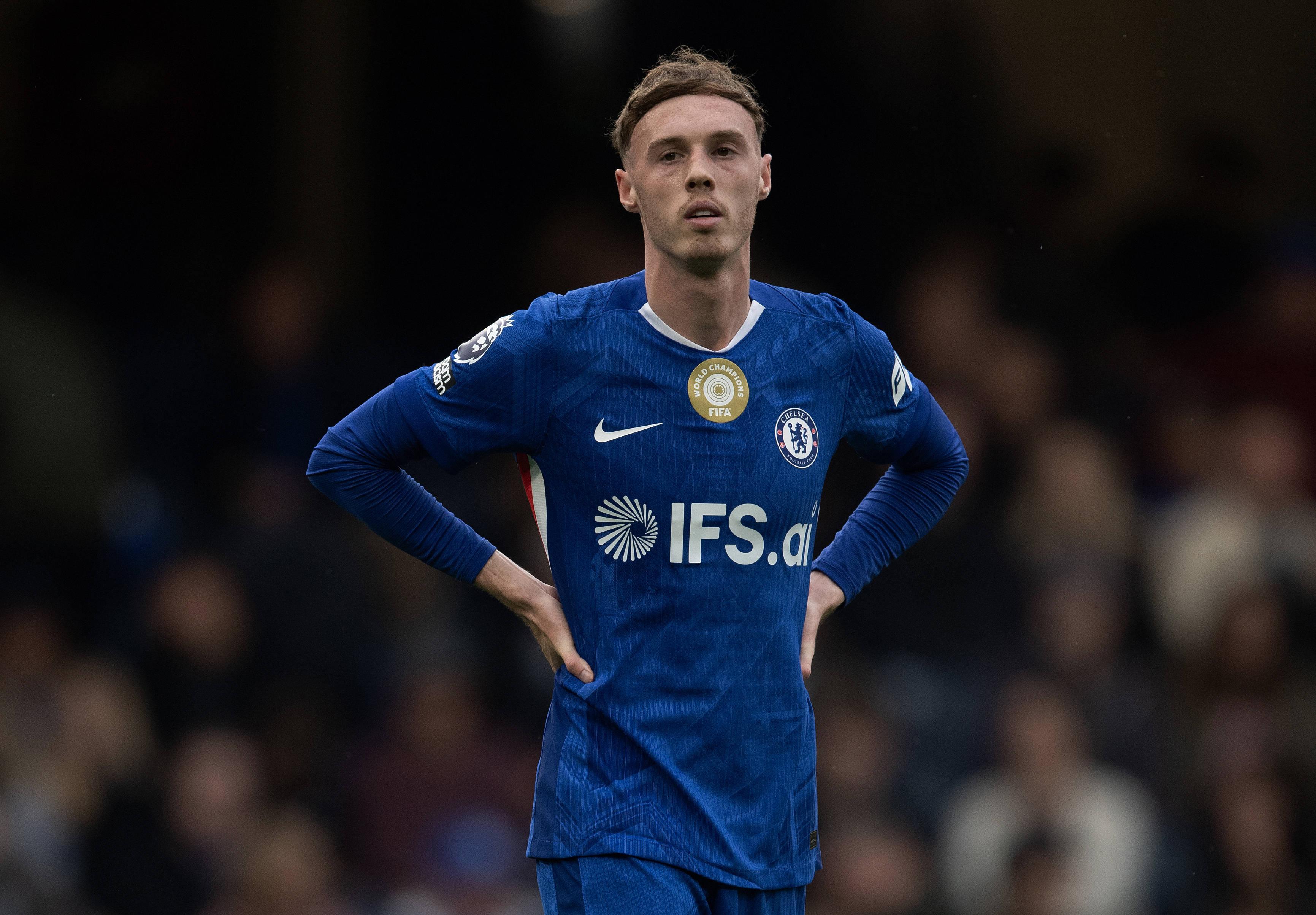 Cole Palmer, Chelsea - 14 internacionalizações. Não marcou nem assistiu nos últimos 14 jogos da época.