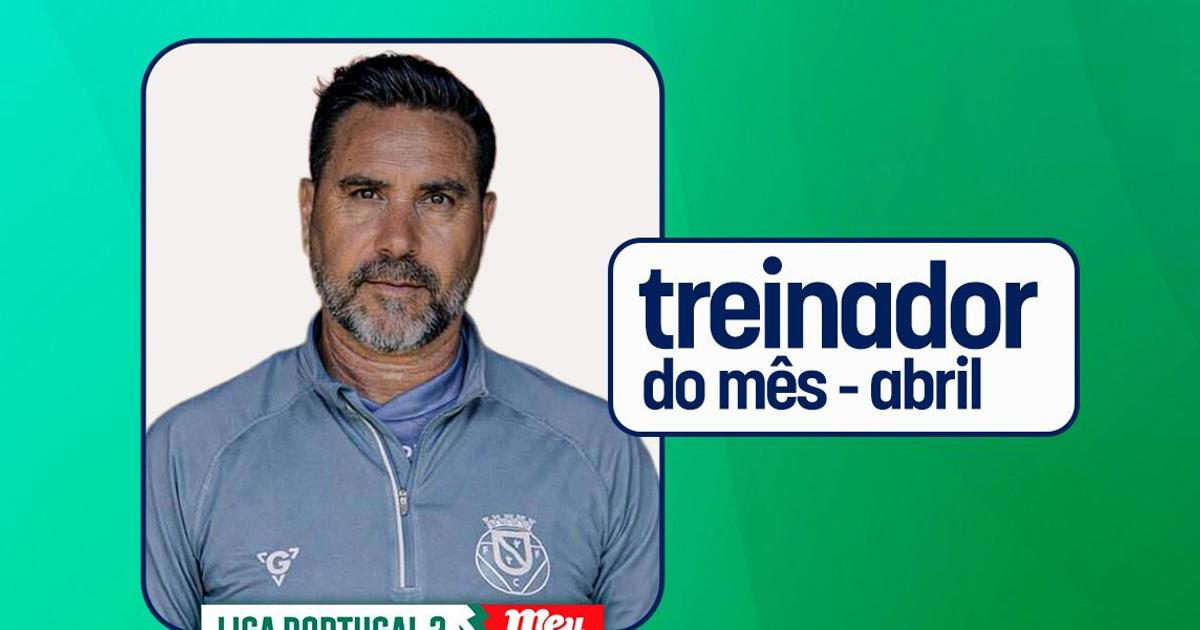 Já é conhecido o treinador do mês da Liga 2