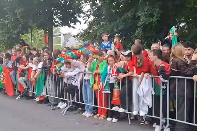 Impressionante! Marienfeld em tons de vermelho e verde