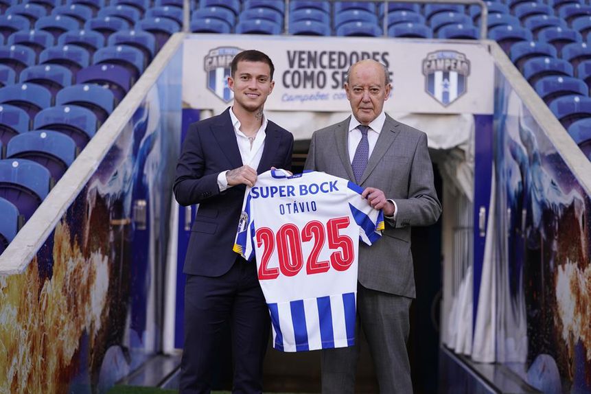 Otávio despediu-se de Pinto da Costa