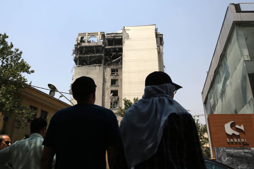 Ataque israelita em Teerão