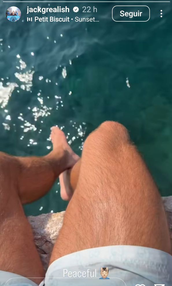 Grealish de férias depois de falhar Mundial de Clubes