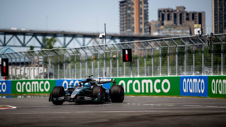 George Russell foi mais rápido nos segundos treinos livres do GP do Canadá