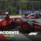 Azar para Leclerc: monegasco derrapou e foi bater em cheio no muro (vídeo)