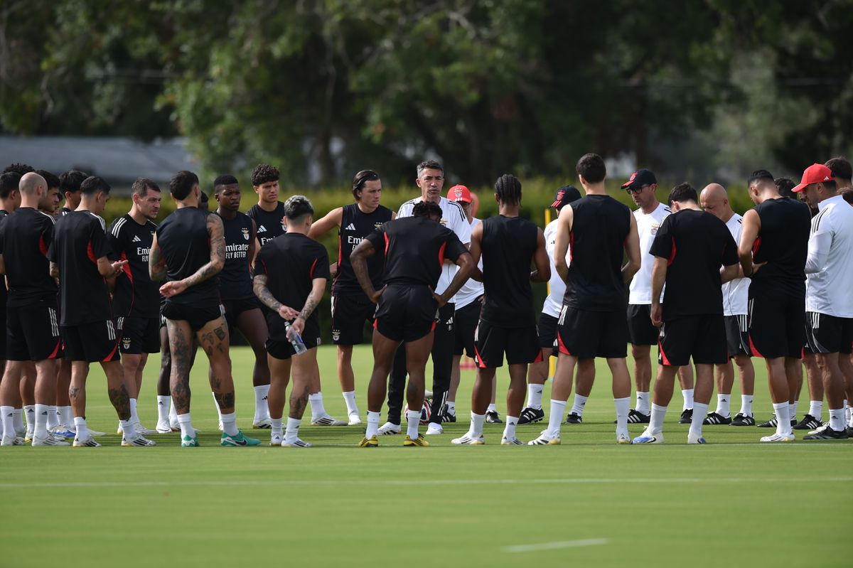 Benfica: nove internacionais integrados, três jovens riscados