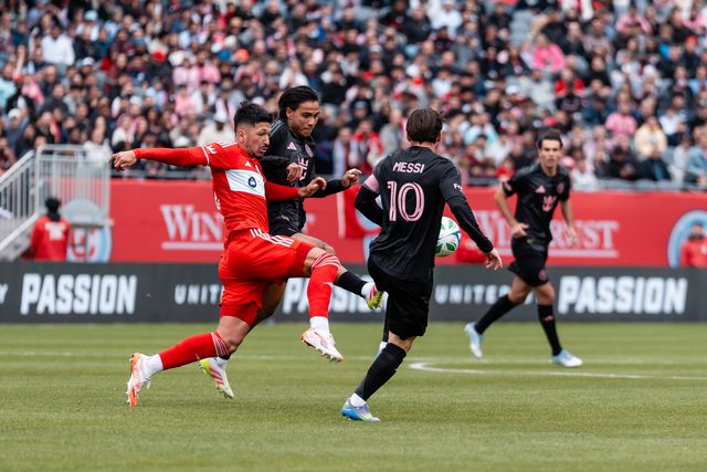 Telasco Segovia e Messi em ação pelo Inter Miami