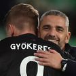 Rui Borges deixa mensagem a Gyokeres e garante: «Continuamos por cá... campeões»