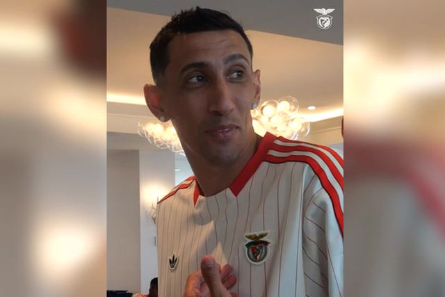Di María no estágio nos Estados Unidos