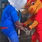 Vídeo: mascotes do Mundial 'caçam' narcotraficante no Peru